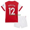 Maillot de Supporter Arsenal Willian 12 Domicile 2021-22 Pour Enfant